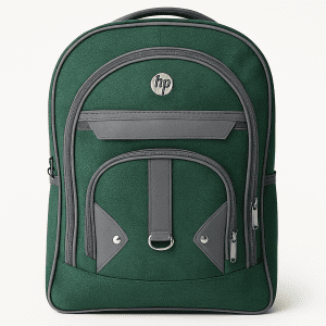 HP Premium Green & Grey School and Office Backpack
